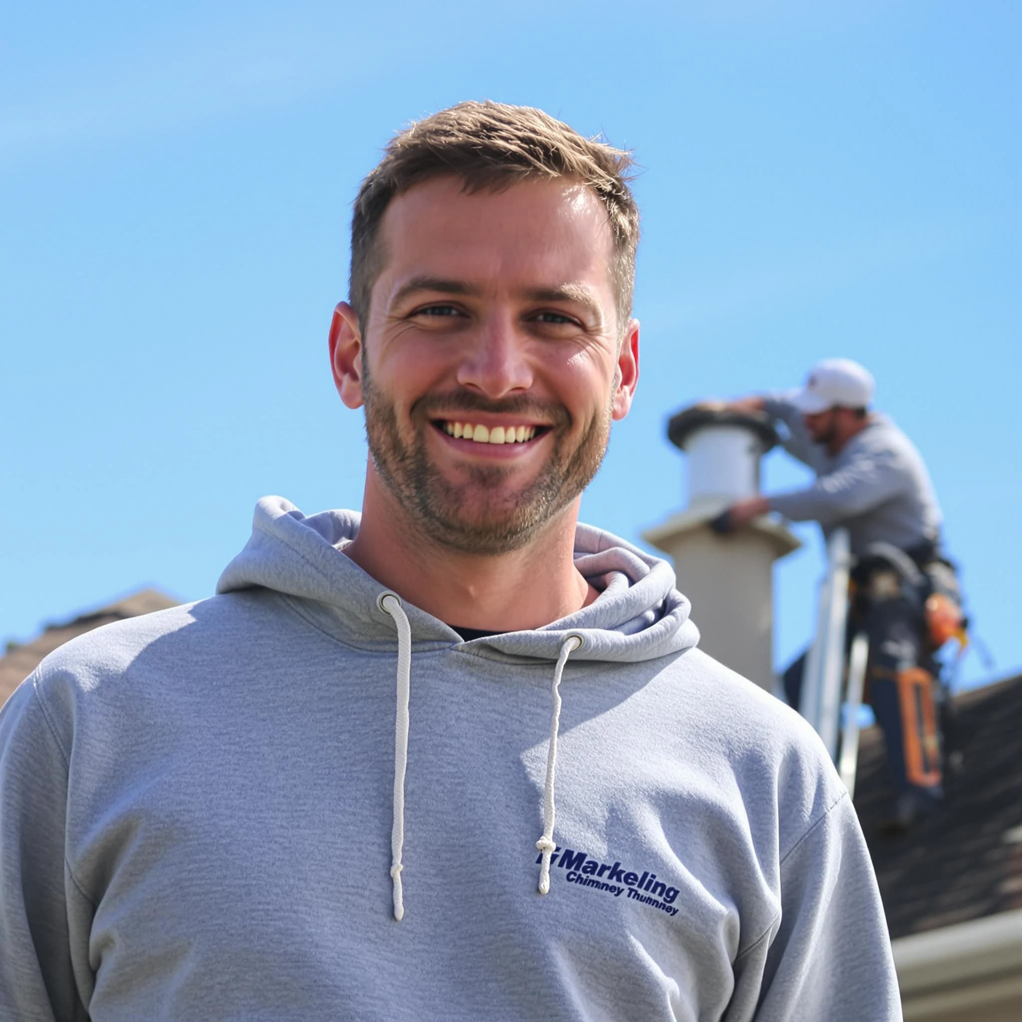 The Slaughterville Chimney Sweep team.