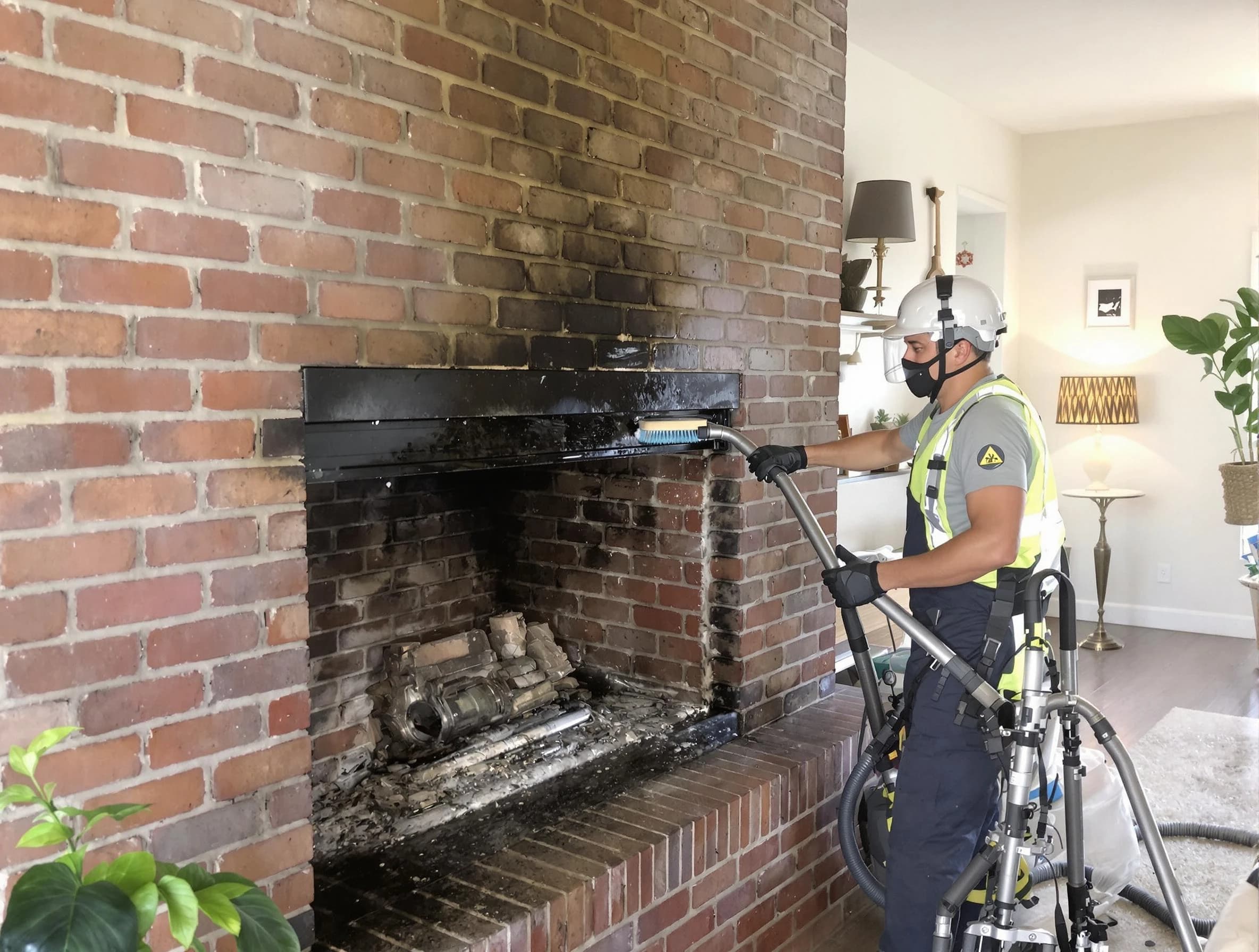 Slaughterville Chimney Sweep providing fireplace cleaning services in Slaughterville, OK