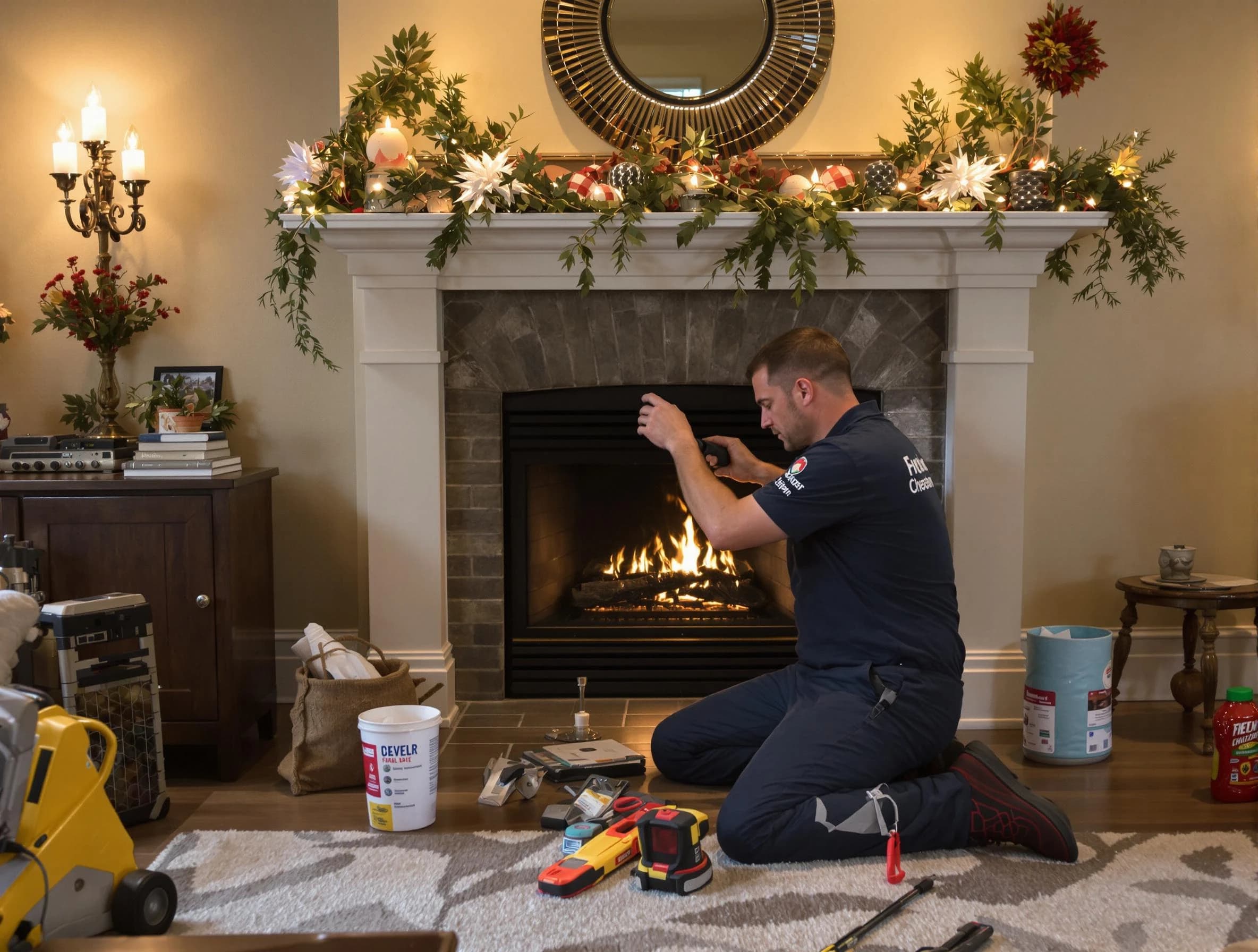 Slaughterville Chimney Sweep offering fireplace maintenance services in Slaughterville, OK