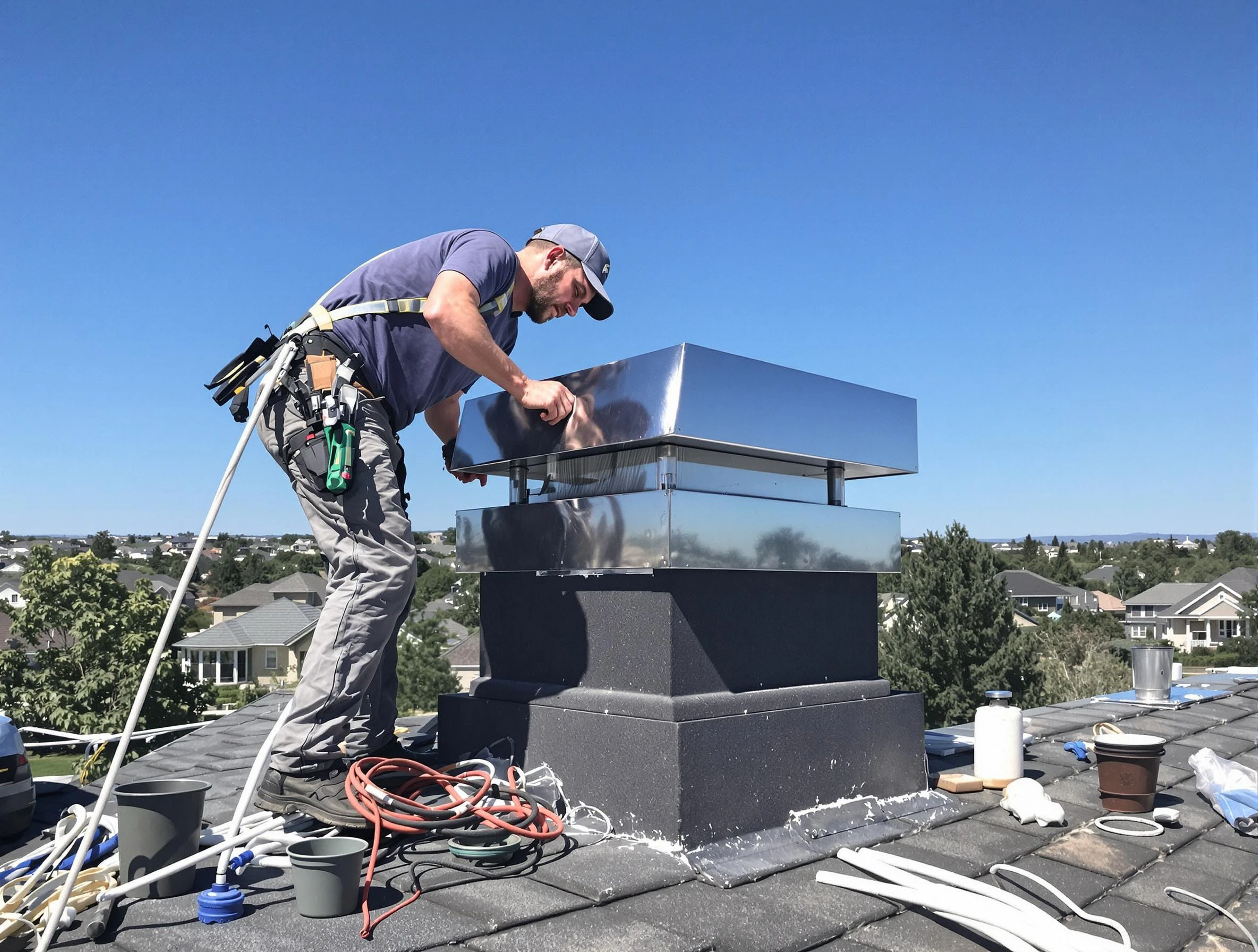 Chimney Cap Services in Slaughterville